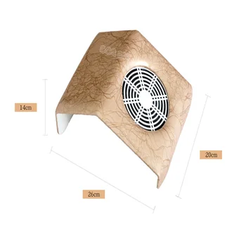 Nail Dust Collector Set Manichiura Mașină de UV Gel de Unghii Curat Instrumente de Manichiura Aspirator kit Pentru Unghii Aspirator de Praf