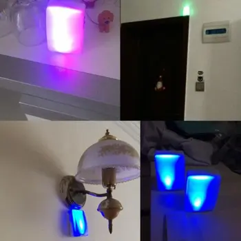 Super Luminoase de Moda Biroul de Acasă de Colorat Flash de Lumină Soneria fără Fir pentru Surzi și Bătrâni Iluminate Ușă de Serviciu
