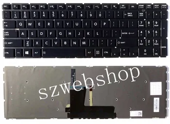 Nou pentru Toshiba satellite C55-C5240 C55-C5241 C55-C5232 engleză NE laptop negru tastatura cu iluminare din spate