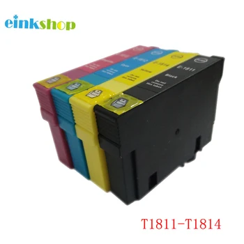 Einkshop T1811-T1814 Cartuș de Cerneală pentru Epson Expression Home XP-215 XP-312 XP-315 XP-415 XP-225 XP-322 XP-325 XP-422
