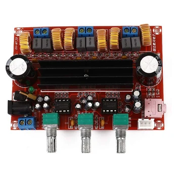 TPA3116D2 Audio Digital Bord Amplificator Subwoofer Amplificatoare DC12V-24V 2*50W+100W 2.1 channel