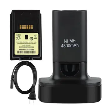 Cu dublă Încărcare Încărcător Stație de Andocare cu Baterie Reîncărcabilă NE/eu Conectați Cablul de Alimentare pentru X-box 360 Controler de Joc Accesorii