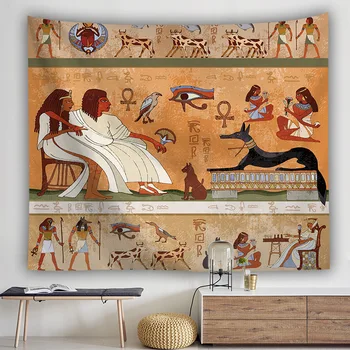 Egipt Tapiserie de pe Perete Pânză Poliester Tesatura de Perete Tapiserie Murale 3d Drap pictură Murală Foaie