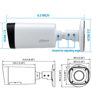 Dahua IPC-HFW4431R-Z 4MP Camera IP POE 80m MAX IR Noapte 2.7~12mm VF lentila Motorizata Zoom Focalizare Automată Glonț de Securitate CCTV aparat de Fotografiat