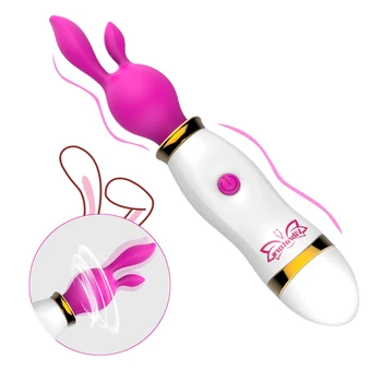 Mini Bagheta Magica Iepure Sex Vibrator Adult Sex Produse pentru Cupluri Masturbari Stimularea punctul G Erotice Jucarii Sexuale Pentru Femei