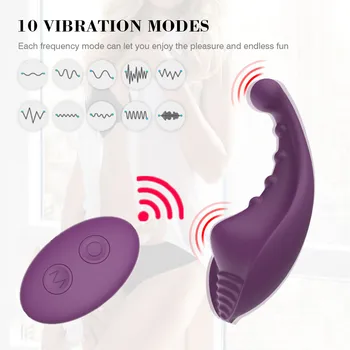 Fluture Portabil Dildo Vibrator pentru Femei Masturbator Chilotei G Spot Stimulator Clitoris Control de la Distanță Chilotei Adult jucarii Sexuale