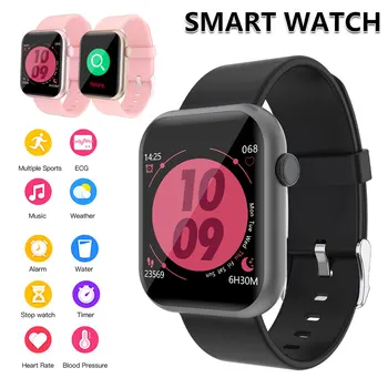 R3L / P9 Ceas Inteligent 2020 Femei Smartwatch Tensiunii Arteriale de Oxigen, Monitor de Ritm Cardiac cu Joc Smartwatch Oameni pentru Android IOS