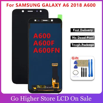 Pentru SAMSUNG GALAXY A6 2018 A600 Display LCD Touch Screen Digitizer Înlocuirea Ansamblului A600 A600F A600FN