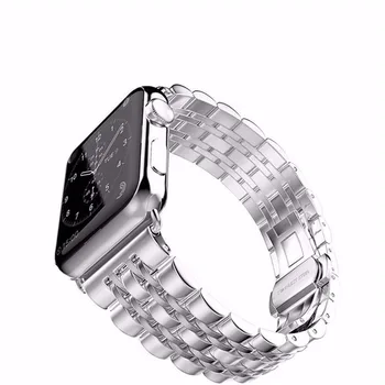 CREASTĂ din Oțel Inoxidabil curea Pentru Apple Watch band 42mm 38mm 44mm/40mm brățară Accesorii ceas iwatch seria 4 3 5 6 se