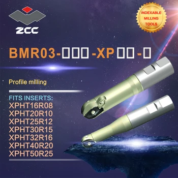 ZCC.CT profilul original freze BMR03 XP înaltă performanță strung CNC instrumente minge nas indexabile unelte de frezat coadă weldon