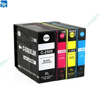 4 PGI2500 Cartușe de Cerneală XL pentru Canon IB4050/MB5050/MB5350/MB5150/MB5450/IB4150 plin cu Cerneala Pigment IGP-2500