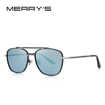 MERRYS DESIGN Bărbați Polarizat ochelari de Soare Patrati de Moda de sex Masculin Ochelari de Protecție UV S8180
