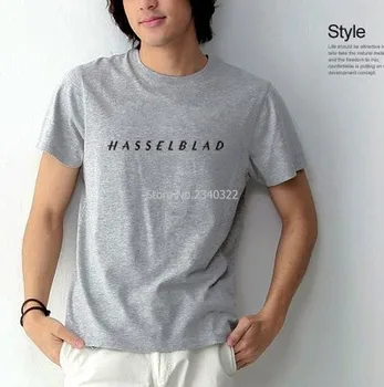 De vară pentru bărbați cu mânecă scurtă Hasselblad T-shirt aparat de fotografiat digital fanii tricou