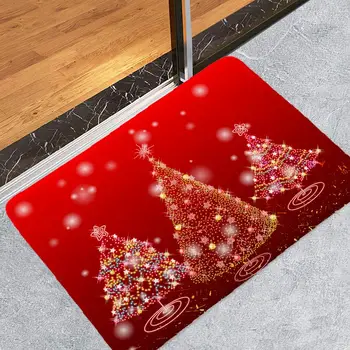 Lemn maro pad, teren de fotbal pad, pom de Crăciun pad, Nordic cactus pad; print Digital de tip boutique de flanel usa mat