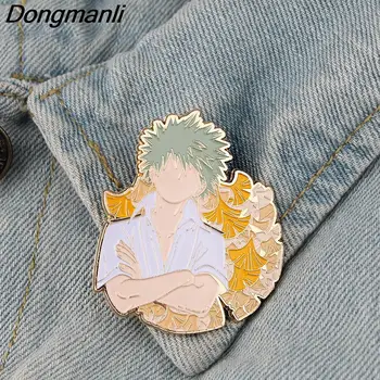 BG336 Dongmanli Figura Anime Email Ace Insigna Brosa Rucsac-Sac de Guler Rever Bijuterii Cadouri pentru Copii