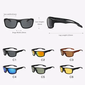 Clasic Polarizat ochelari de Soare Barbati de Conducere Ochelari de Soare Ochelari de Noapte Viziune Ochelari de sex Masculin UV400 Ochelari de Nuante Oculos de sol