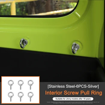 6/12 Pc-Uri Pentru Suzuki Jimny 2019+ Mașina Gaură Șurub Decor Capac Accesorii De Interior Turnare Șuruburi