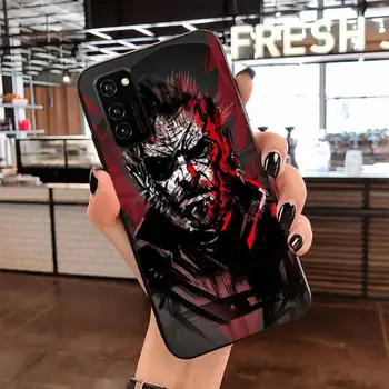 CUTEWANAN Fierbinte joc Metal Gear Solid Negru TPU Caz Telefon Moale pentru Samsung S20 plus Ultra S6 S7 edge S8 S9 plus S10 5G lite 2020