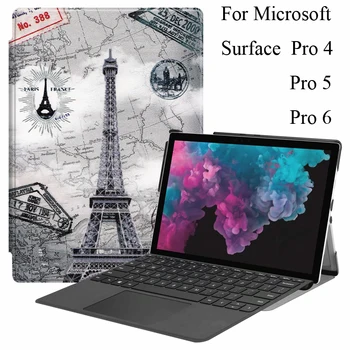 Pentru Microsoft Surface Pro 4 5 6 7 Caz de Moda Protector SurfacePro 6 Pro5 Pro4 pro7 Cover Stand Carcasa Capa fundas Titular