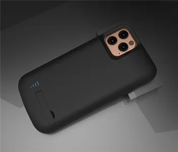 Rezistent la socuri Baterie Caz Pentru iPhone 12 Pro Max Putere de Rezervă Banca de Cazuri Pentru iPhone 12 Mini Puterea Caz de Încărcare Capacul suportului