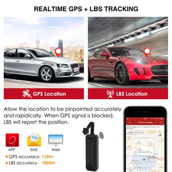 Mini GPS Auto Tracker Motocicleta GPS Locator Concox ET25 Taie Ulei 9-90VDC LBS Geofence Mișcare Alertă Google de Urmărire în timp Real