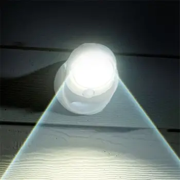 360° LED-uri Senzor de Miscare PIR de Securitate Lumina Dulap de Perete Lampa cu Baterii