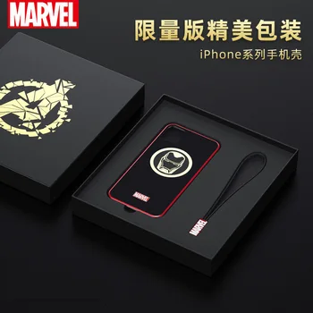 Marvel certificate pentru iPhone 11Pro Max telefon mobil caz pentru iPhone x /XS iron man anti-toamna caz