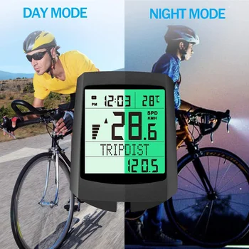 Calculator de biciclete Pentru Xiaomi Wireless Bicicleta Speed Meter Display LCD Multifuncțional Digital Impermeabil Sport Senzori de Vitezometru