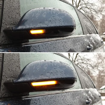 Dinamică LED de Semnalizare Semnalizarea Apa care Curge de Semnalizare Lumină Intermitentă Pentru toate modelele VW GOLF 5 GTI, Jetta MK5 Passat B5.5 B6 Sharan