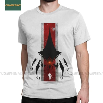 Comandantul Mass Effect T-Shirt pentru Bărbați Garrus Shepard Wrex Secerători Mordin Joc Bumbac Tricouri Tricou Maneca Scurta 4XL 5XL