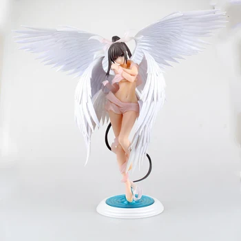 35CM Japonia Anime skytube Stralucitoare Arca Serafim Sakuya Modul Violet Sexy Angel Acțiune figura pene PVC modelul de colectare CHN Ver.