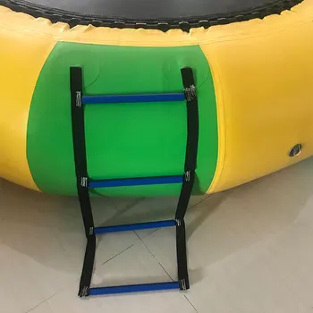 Gonflabil, Trambulină de Apă Cu Slide & Tub & Sărituri Perna Sac gonflabil joc de sărituri trambulină de apă pentru parc de apă jocuri
