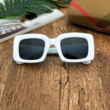 MIZHO Noua Moda Cool Stil Pătrat Dreptunghi ochelari de Soare Femei Vintage Mici Retro Dots Design de Brand Ochelari de Soare Barbati
