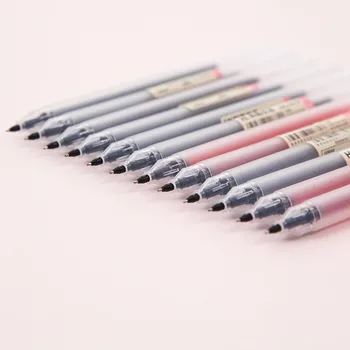 12 Buc/lot Colorfule Stilou cu Cerneală Papelaria 0,5 mm Pix cu Gel Filtru Pen Material Escola coreean Papetărie, Rechizite de Birou Aprovizionare