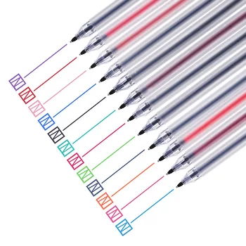 12 Buc/lot Colorfule Stilou cu Cerneală Papelaria 0,5 mm Pix cu Gel Filtru Pen Material Escola coreean Papetărie, Rechizite de Birou Aprovizionare