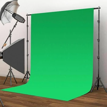 Ecran verde Muselină Fundal Fotografie de Fundal pentru Studio de Iluminat Kit GK99