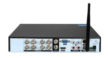 Panou de argint de Detectare a Feței 5MP Audio XMeye Hi3531D H. 265+ 8CH 16CH 16 Canale Hibrid WIFI 6 in 1 XVI TVI CVI NVR CCTV AHD DVR