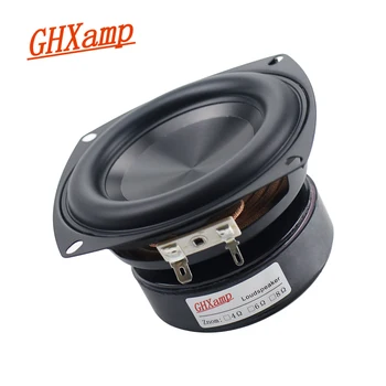 GHXAMP 1 buc 4 Inch Woofer Difuzor Hifi Subwoofer rezistent la apa Oxid de Aluminiu Disc Bass Horn Upgrade de Boxe 2.1
