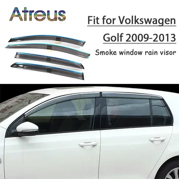 Atreus 1set ABS Pentru Volkswagen GOLF Mk6 VW Golf 6 2013-2009 Accesorii Masina de Aerisire Soare Deflectoare Garda de Fum Fereastra de Ploaie, Parasolar