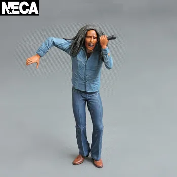 NECA Wailing Wailers Reggae BobMarley model de Păpușă Prinde Un Incendiu Jamaica cantareata 17cm