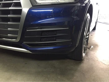 Masina Barei de protecție Față Lampă de Ceață Gratare se Potrivesc Pentru noul Audi Q5 Q5L 2018 2019 în Curse Gratare ABS Înlocuirea lămpii de Ceață Gratare