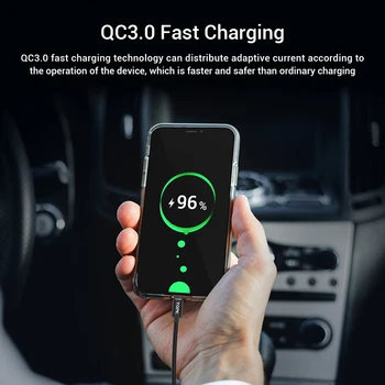 LOCATIE. Incarcator Auto Quick Charge 3.0 Dual USB Auto Mobil Încărcător de Telefon cu Bluetooth 5.0 Transmițător FM HandFree MP3, Card TF