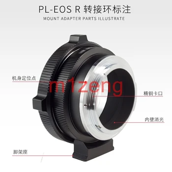 PL-EOSR Inel Adaptor pentru Arri Arriflex PL CP2 PK6 film Lens pentru canon EOSR RP EOS.R RF muntele aparat full frame