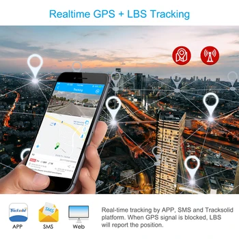 JIMI X3 GSM Tracker GPS Cu SOS de Monitorizare Voce Camion de Localizare GSM Senzor de Usa Găsirea Masina Opțional Alarma Auto Piesa de APLICAȚIE/PC