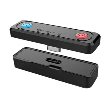 Bluetooth Wireless Audio Transmitter USB de Tip C de Emisie-recepție Adaptor pentru NS Comutator/Întrerupător Lite/PS4/PC