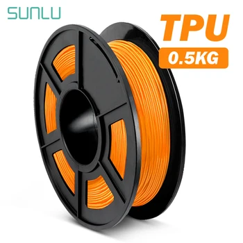 SUNLU TPU Filament Flexibil 0,5 KG/rola Materiale Non-toxice Pentru Imprimantă 3D 1,75 mm Flexibil TPU Consumabile de Înaltă Rezistență