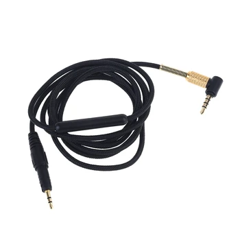 Înlocuire -Cablu Audio Pentru -Sennheiser HD518 HD558 HD598 M40X M50X Casti Cablu de Sârmă Căști Conector Audio de la Distanță Microfonul
