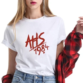 Misto Barbati Femei Copii American Horror Story 1984 AHS Tricou Bumbac Populare Adolescenți Băieți Fete T-shirt Cuplu Casual Tee Topuri Cadouri