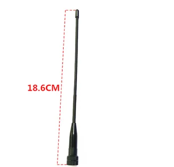 669C SMA-M Masculin Flexibil VHF/UHF Dual Band Două Fel de Radio Antena Pentru YAESU Vertex VX-1R VX-2R VX-3R VX-7R J028