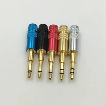 100buc Mini 2,5 mm 2 Pol 3 de sex Masculin Jack 2.5 Mono Stereo Mufă Audio de Lipit Cablu Adaptor de Reparație DIY Căști Conector pentru Căști